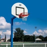 But basket Denver GES scellem dir. h 2,60 m acier galva plastifié bleu