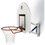But de basket mural, hauteur réglable par vis sans fin