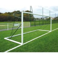 Buts de foot à 8 en aluminium, transportables 5x2