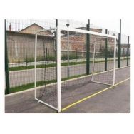 Lot de 2 buts de mini hand scolaire mobile 2.4 m x 1.7m