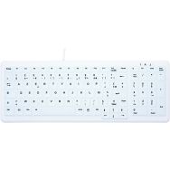 CHERRY Clavier AK-C7000 USB IP65 blanc (FR)