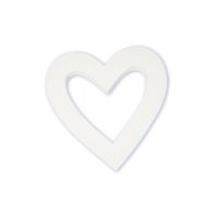 Cœur contour 20,5cm (Lot de 6)