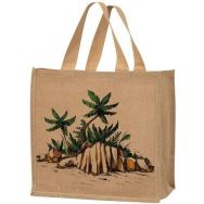 Cabas en jute modèle export case créole