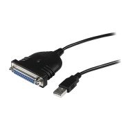 Câble Adaptateur de 1.80m USB vers 1 Port Parallèle DB25 pour Imprimante