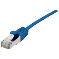Câble Ethernet RJ45 catégorie 6A bleu - Dexlan