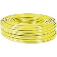 Cable F/UTP CAT6 multibrin Jaune - 100M