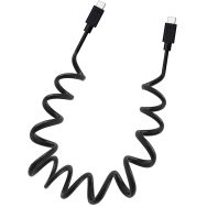 Câble USB-C vers USB-C torsadé - 1m - Noir