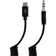 Câble USB-C vers jack 3.5 mm torsadé