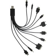 Câble de charge multi-connecteurs 10 en 1 pour téléphones GSM et smartphones