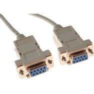 Câble null modem DB9F/F 1,80M