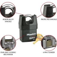 Cadenas à clés en acier laminé ProSerie 6321EURD-Master Lock