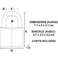 Cadenas à clés réversibles 1145PEURD - Master Lock