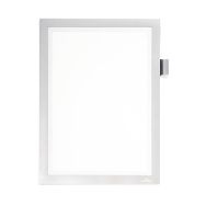 Cadre argent magnétique DURAFRAME® MAGNETIC NOTE A4