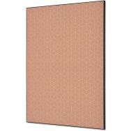 Cadre décoratif en tissu Hexagon - 59,4x84,1cm - Beige