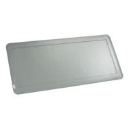 Cadre plastique rigide - Gris clair - 61x229cm