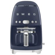 Cafetière filtre 10 tasses programmable Bleu Navy DCF02NBEU 1050W Smeg
