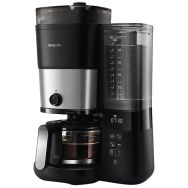 Cafetière filtre avec broyeur Noire argent - HD7888.01 - 1000 W - Philips