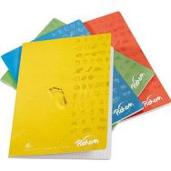 Cahier 17x22 cm super 48 pages seyes 90g