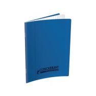 Cahier 17x22 seyes 140 pages agrafées polypropylène - Conquerant