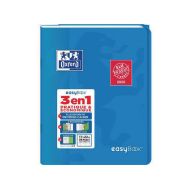 Cahier polypropylène easybook 17x22 seyès 96 pages - Oxford