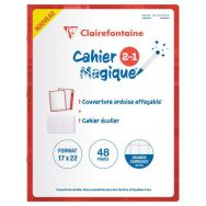 Cahier Magique 17x22cm - Clairefontaine