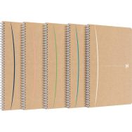 Cahier Oxford Touareg 210x297 180p 90g recyclé assorti - Oxford