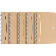 Cahier Touareg 148x210 180p/90g recyclé assorti - Oxford