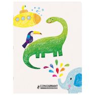 Cahier couverture personnalisable piqûre 96 pages seyes - 90g