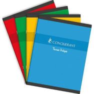 Cahier étudiant piqûre 70g A4 5x5 96 pages