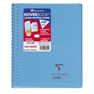 Cahier intégral koverbook 17x22 cm 160 pages - Clairefontaine