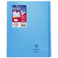 Cahier piqué Koverbook 24x32 cm 5/5 + marge 48p - Clairefontaine
