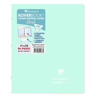 Cahier piqué Koverbook Blush Seyès 17x22cm 96p - Clairefontaine