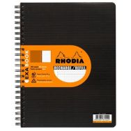 Cahier recharge Exabook intégral A4+, 5x5 +marge+cadre