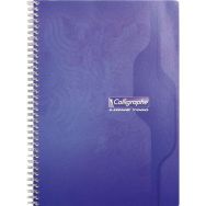 Cahier reliure hélicoïdale A4 100 pages seyes 70g