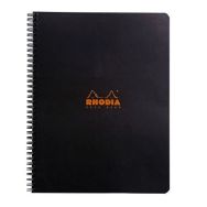 Cahier reliure intégrable petits carreaux, marge, cadre - Rhodia