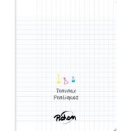 Cahier travaux pratiques 17x22cm 64 pages seyes + uni 70/90g
