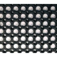 Caillebotis caoutchouc norme PMR 100x150 cm ép.22 mm noir