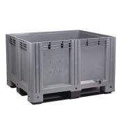 Caisse-palette gerbable - Parois pleines - Sur pieds