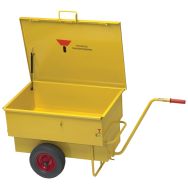 Caisse à outils sur roue anti-crevaison 1 guide 160 L