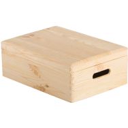 Caisse de rangement en pin massif 40x30x14cm