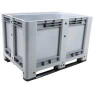 Caisse palette sur semelles Poids:34 kg Cap.:475 L