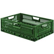 Caisse pliable empilable - GILAC, Capacité : 36 L