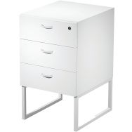 Caisson fixe Razor 3 tiroirs - 72,2 cm - Artarredi