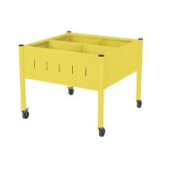 Caisson gigogne DIONE sur roulettes - jaune RAL 1018