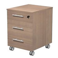 Caisson mobile 3 tiroirs Royal - Noyer