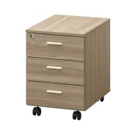 Caisson mobile Allegra 3 tiroirs coloris orme