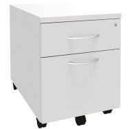 Caisson mobile Alma 2 tiroirs coloris  Blanc
