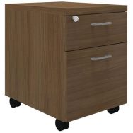 Caisson mobile Idea 2 tiroirs Noyer