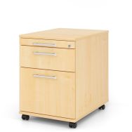 Caisson mobile archives avec poignée plastique - P 58cm - Hammerbacher
