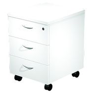 Caisson mobile démonté 3 tiroirs Fast - Blanc